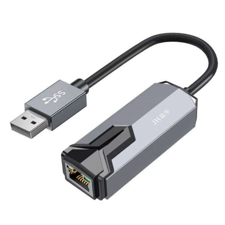 JINGHUA 2.5G Wired Network Adapter RJ45 Laptop HUB, USB, TYPE-C