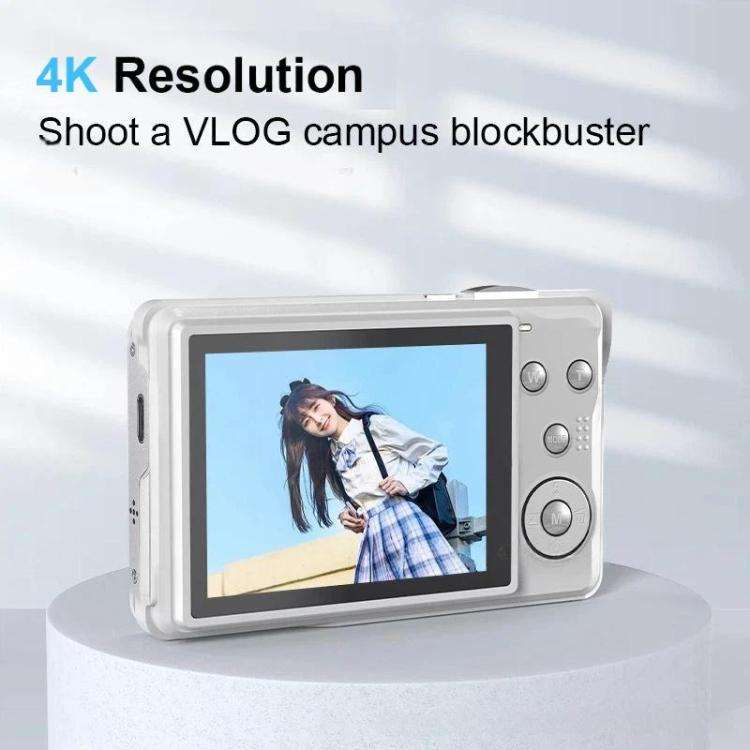 CDF6 Entry-Level Digital Camera With 64MP Photo & 4K Video Auto Focus, 2.8-Inch LCD Screen, Built...