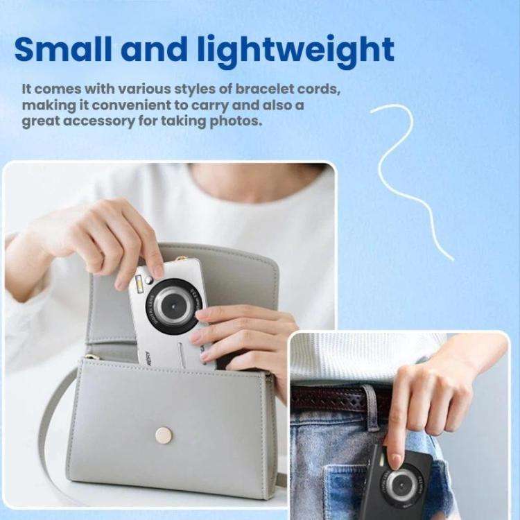 CDF6 Entry-Level Digital Camera With 64MP Photo & 4K Video Auto Focus, 2.8-Inch LCD Screen, Built...