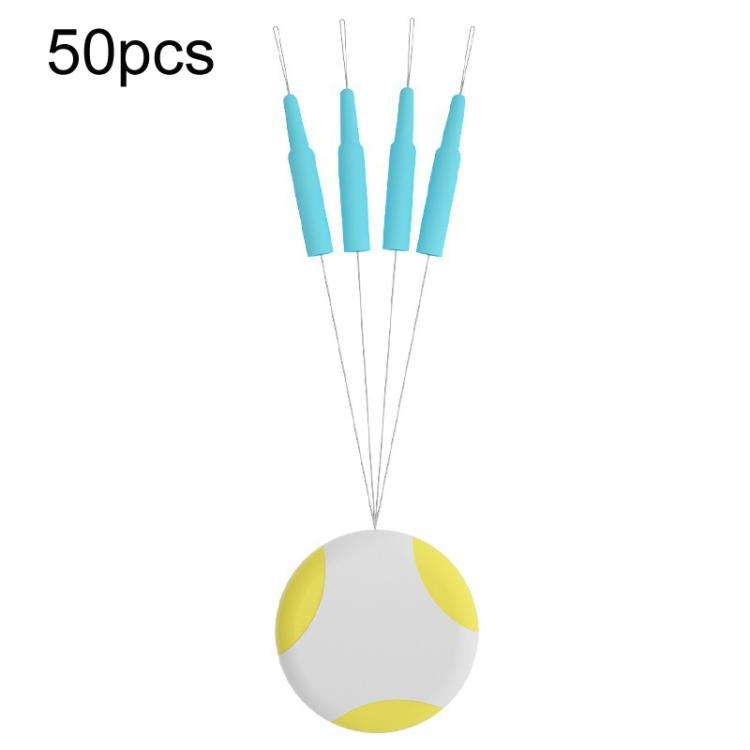 50pcs Rod Tip Anti-Tangle Space Tube Fishing Space Beans