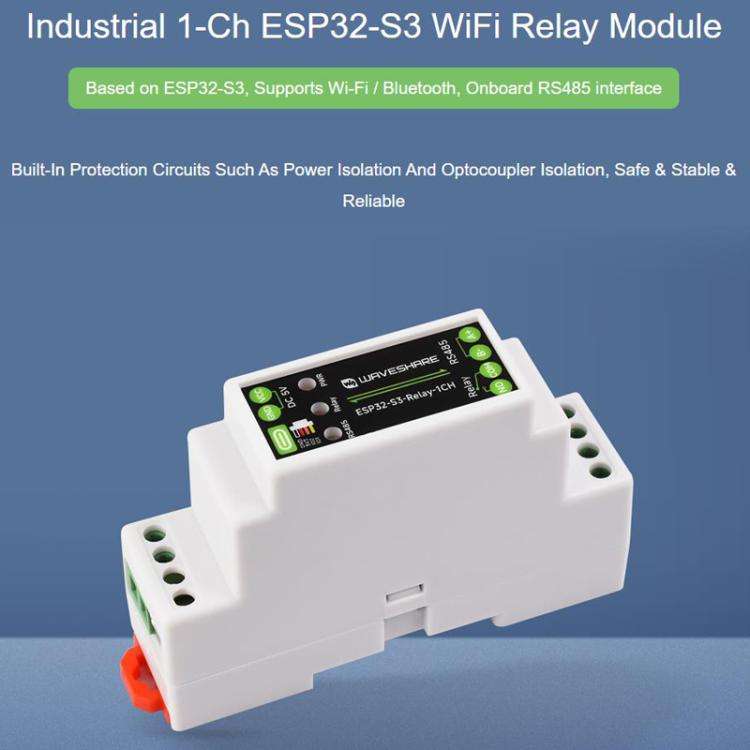 Industrial Control Board WiFi Network Relay Supporting WiFi / Bluetooth With Multiple Isolation P...