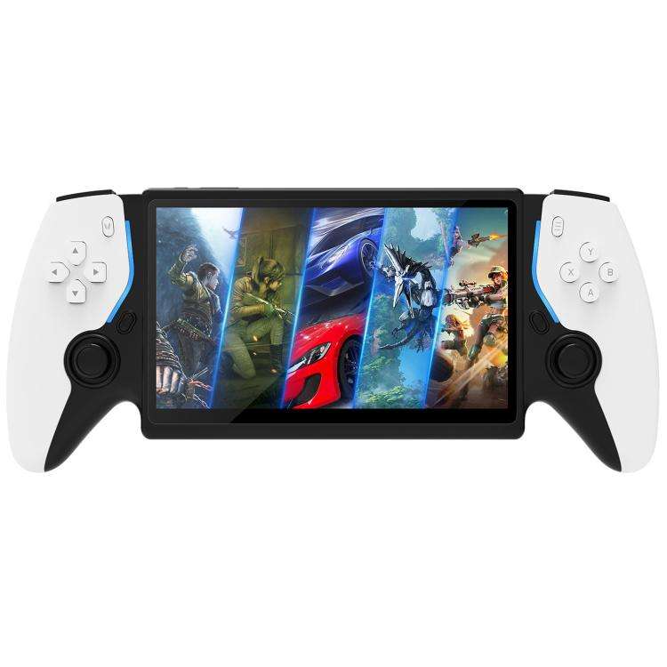 7.0 Inch Handheld Open-Source Game Console With High-Definition Arcade Battles, P5 White, P5 Blac...