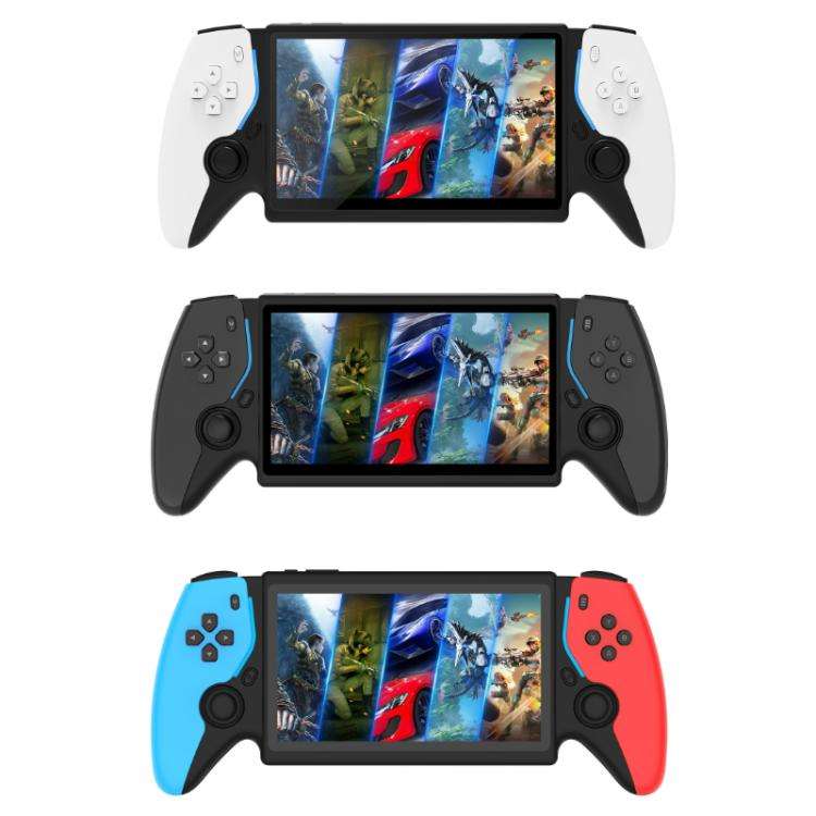 7.0 Inch Handheld Open-Source Game Console With High-Definition Arcade Battles, P5 White, P5 Blac...