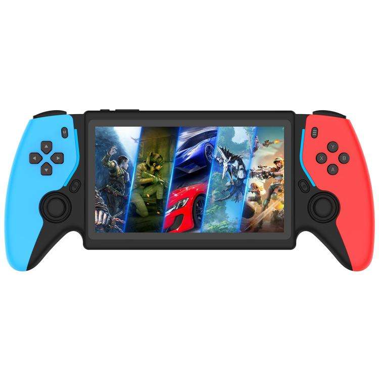 7.0 Inch Handheld Open-Source Game Console With High-Definition Arcade Battles, P5 White, P5 Blac...