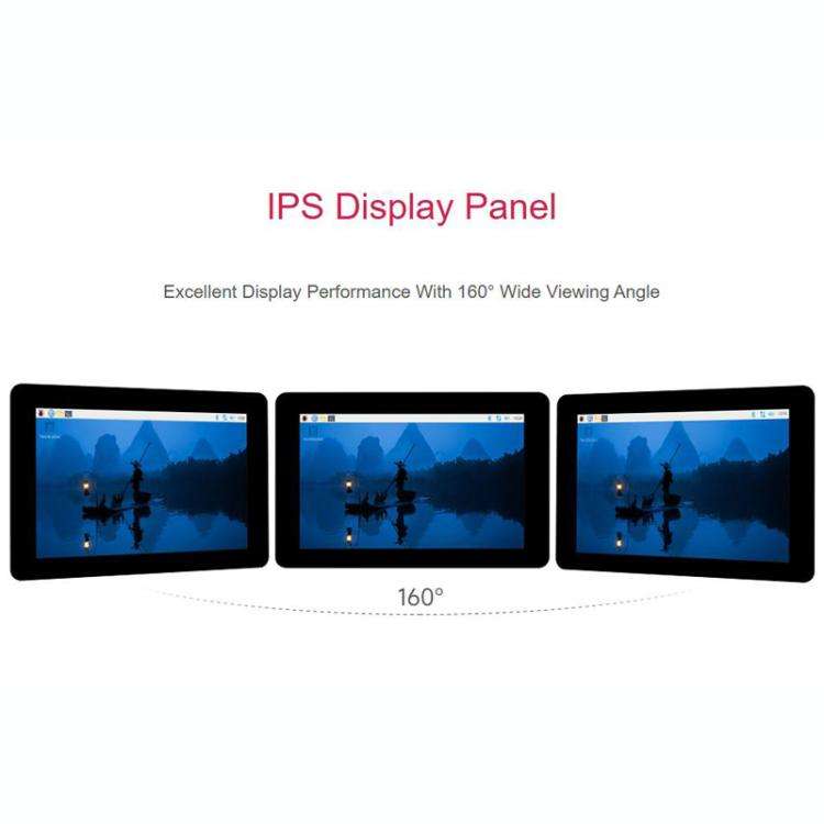 For Raspberry Pi WAVESHARE 5 inch Capacitive 5-point Touch IPS Display 2, 32383
