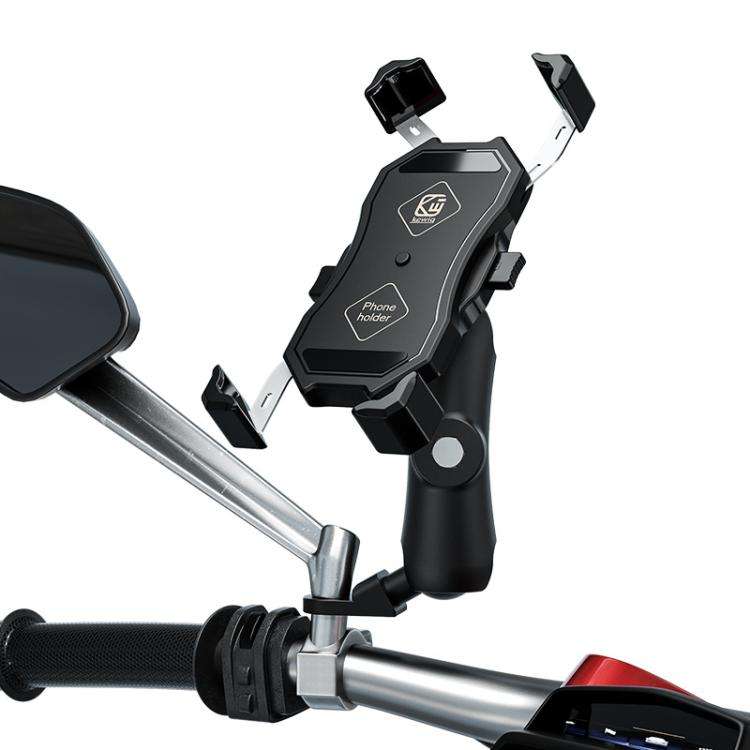 Motorcycle Elevated Phone Holder Bicycle Navigation Phone Holder Base, Kewig M11-C1, Kewig M11-C2