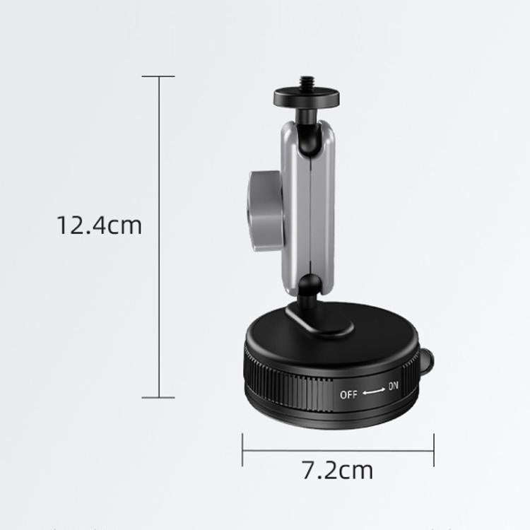 Flymile Car Suction Cup Mount For DJI Osmo Pocket 3 / Osmo Action 6 / 5 Pro