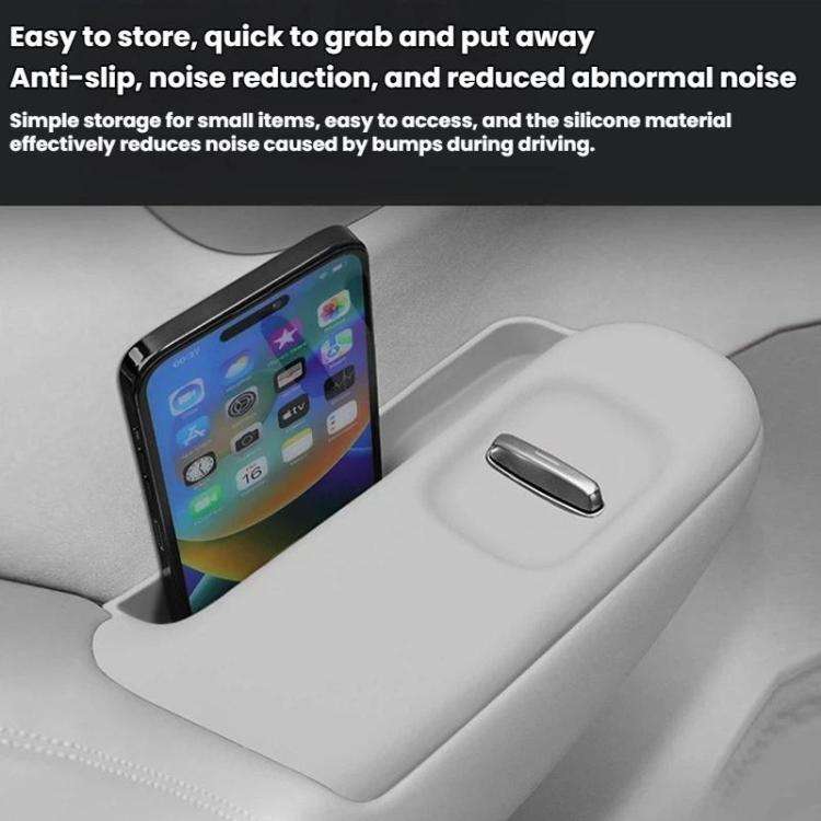 For Leapmotor B10 Left-Hand Drive Glass Lift Panel Silicone Anti-Slip Protection Pad
