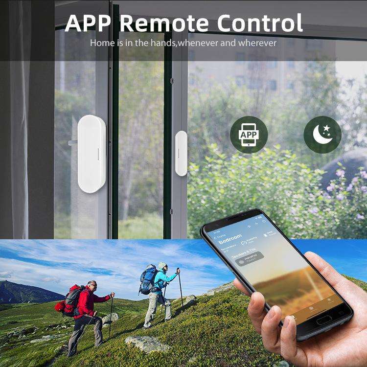 Matter Thread Door/Window Sensor Compatible With Tuya Smart Home System, Door/Window Sensor
