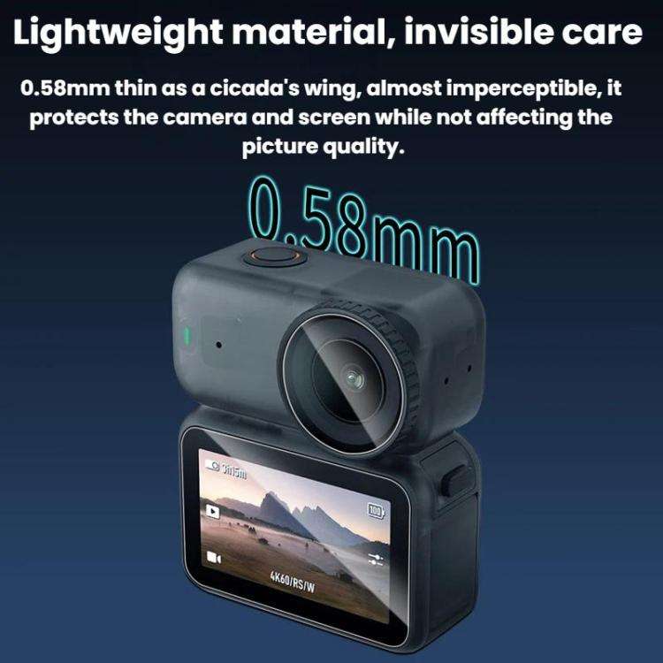 For DJI Osmo Nano CYNOVA HD Scratch-Resistant Tempered Glass Screen Protector, For DJI Osmo Nano ...