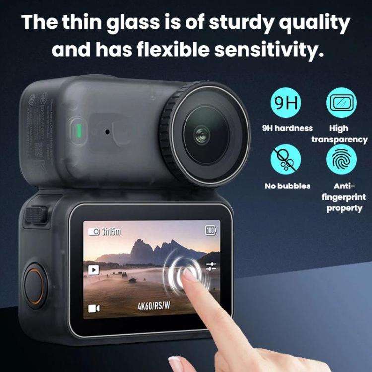 For DJI Osmo Nano CYNOVA HD Scratch-Resistant Tempered Glass Screen Protector, For DJI Osmo Nano ...