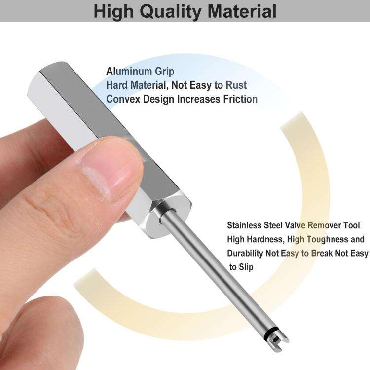 3pcs Magnetic Valve Core Installation Removal Wrench Screwdriver