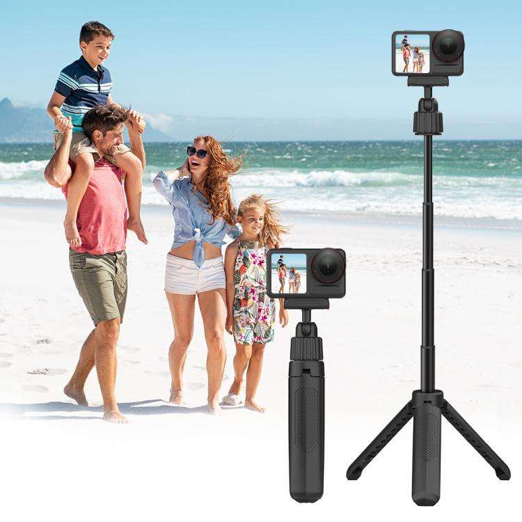 Magnetic Quick-Release Handheld Selfie Stick Tripod for DJI Osmo Action 5 Pro, 4, 3 with 360-Degr...