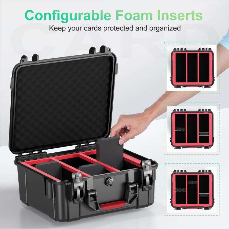 STARTRC GAMES Game Card Moisture-proof Waterproof Case Explosion-proof Suitcase Hard-shell Large ...