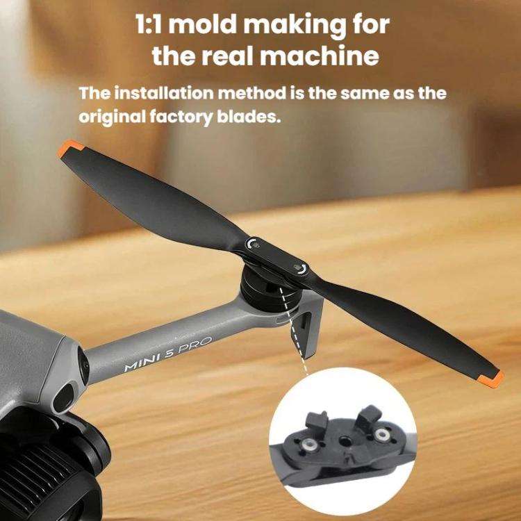 For DJI Mini 5 Pro 4pcs Replacement Propeller Blades Drone Accessories