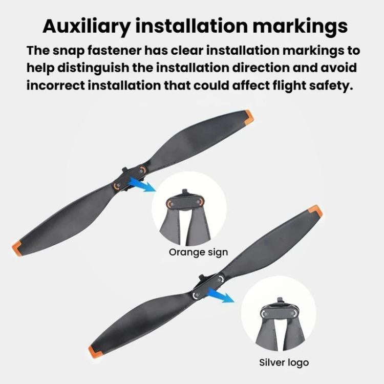 For DJI Mini 5 Pro 4pcs Replacement Propeller Blades Drone Accessories