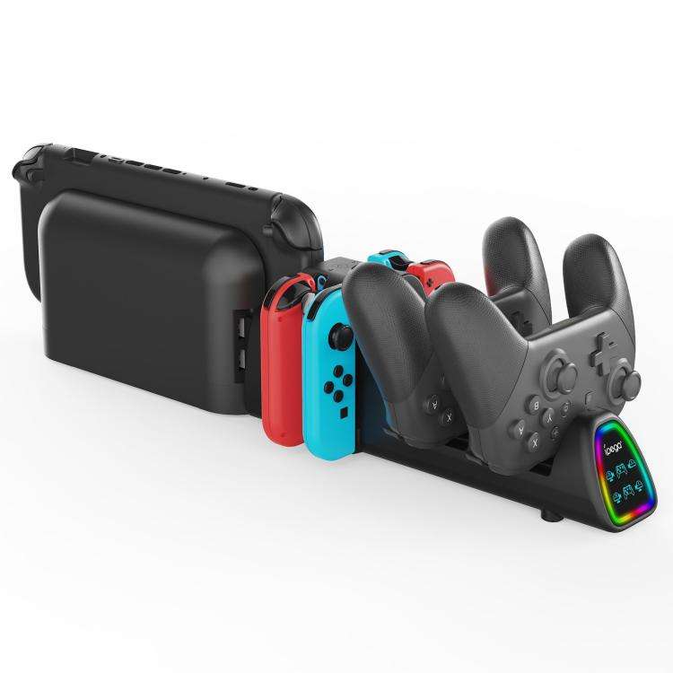 ipega 10-in-1 Charging Dock for Nintendo Switch 2 / Switch Joy-Con & Switch 2 Pro Controllers USB...