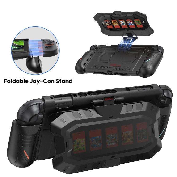 For Nintendo Switch 2 STARTRC GAMES Mech Protective Case Machine Removable Game Card Storage Back...