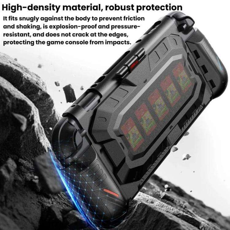 For Nintendo Switch 2 STARTRC GAMES Mech Protective Case Machine Removable Game Card Storage Back...