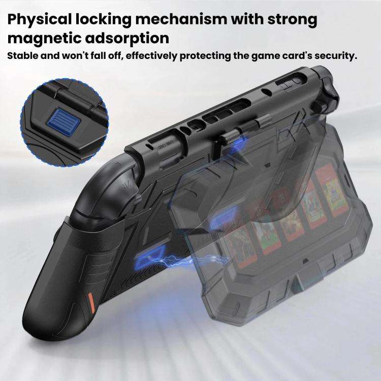For Nintendo Switch 2 STARTRC GAMES Mech Protective Case Machine Removable Game Card Storage Back...