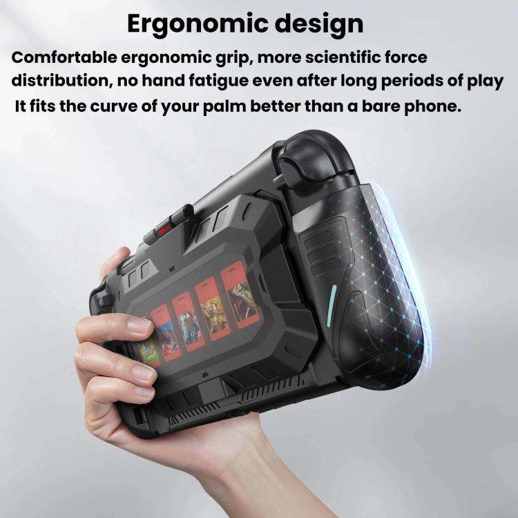 For Nintendo Switch 2 STARTRC GAMES Mech Protective Case Machine Removable Game Card Storage Back...