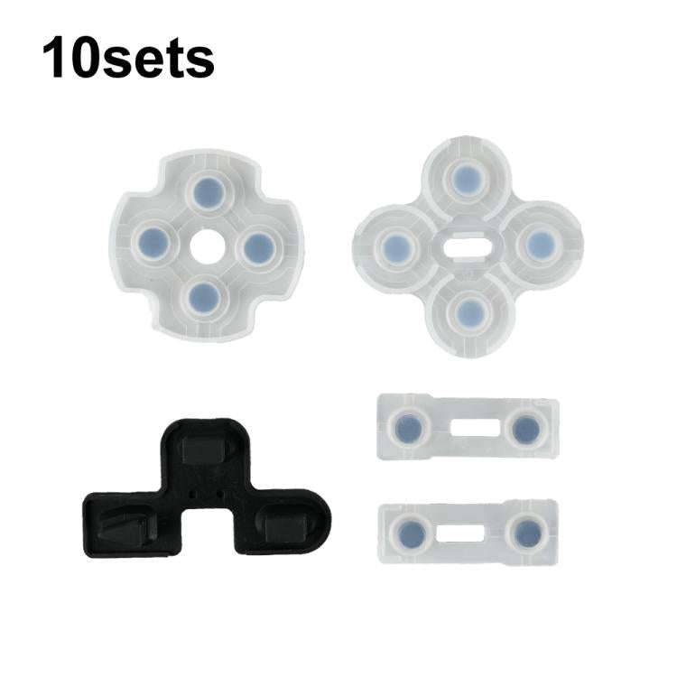 Gamepad Conductive Rubber Button Soft Pad, For PS2 10sets, For PS3 10sets, For PS4 10sets 1.0, Fo...
