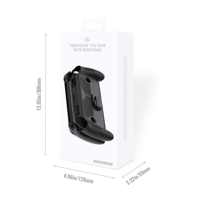 JYS TPU Protective Case for ASUS ROG Xbox Ally / X Console with Kickstand, TPU Protective Case