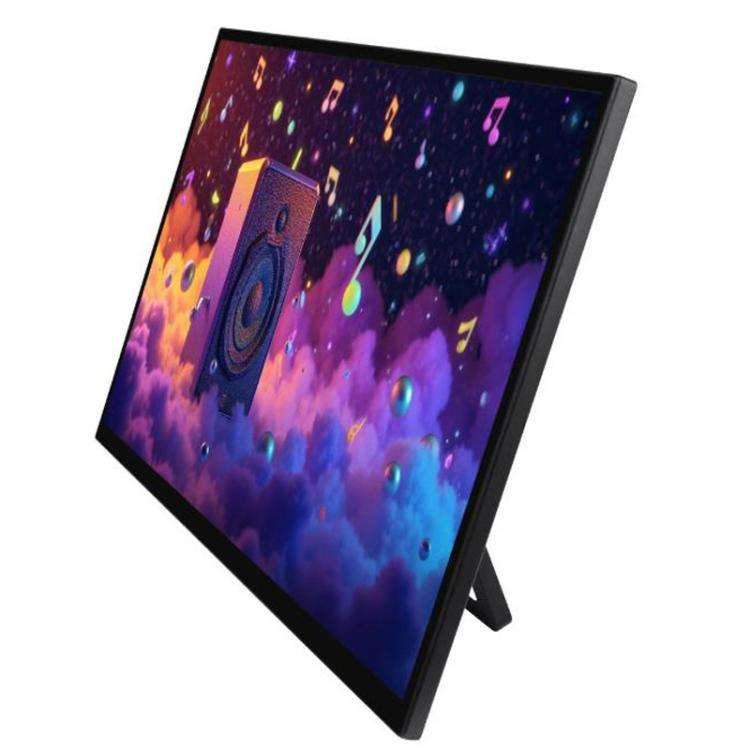 Luckfox 18.5 Inch 10-Point Touch Monitor 1920 × 1080 Resolution 120Hz Refresh Rate IPS Screen, E...