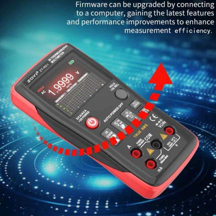 ZT-R01 Handheld HD Infrared Thermal Imaging Multimeter Industrial Power/Floor Heating Thermal Ima...