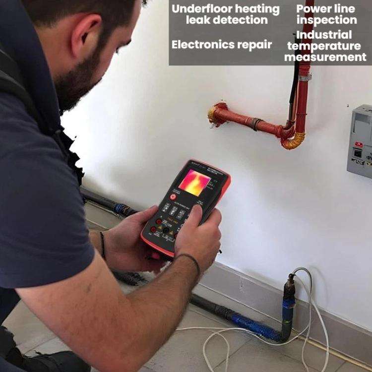 ZT-R01 Handheld HD Infrared Thermal Imaging Multimeter Industrial Power/Floor Heating Thermal Ima...