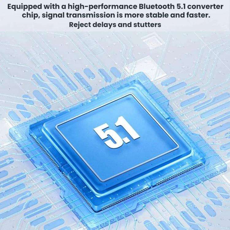 Car Lossless Audio Quality 3.5mm Audio AUX Bluetooth Adapter, C5