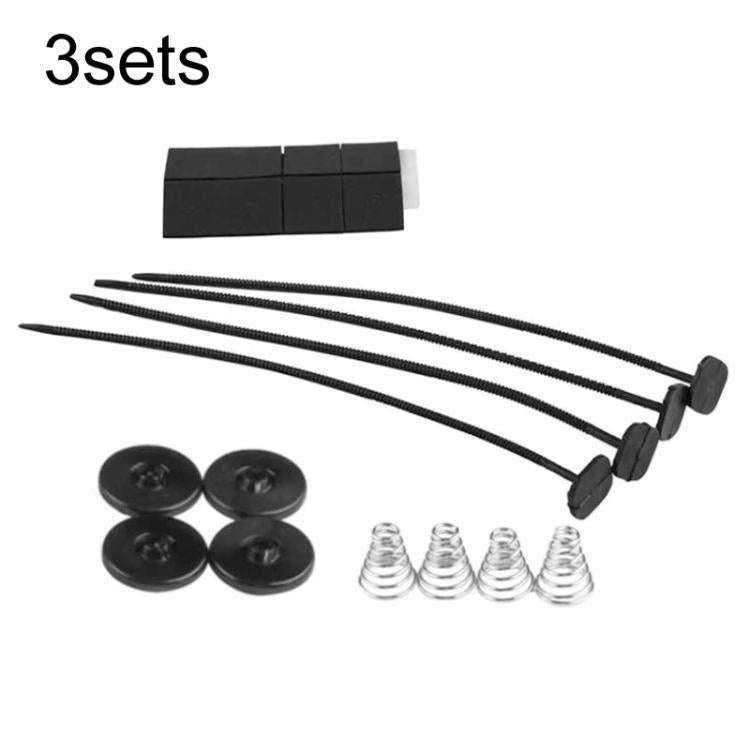 3sets Car Modification Universal Radiator Fan Installation Accessories
