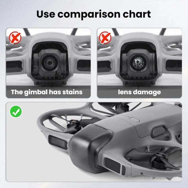 For DJI Neo 2 Flymile Drone Dustproof Lens Cap, For DJI Neo 2