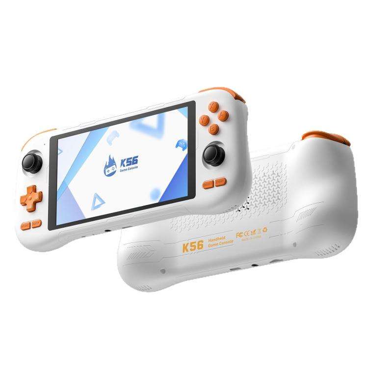 K56 Retro Game Console With 5.5-Inch Touchscreen Android 14 OS, ES-DE Frontend For Faster Gamepla...