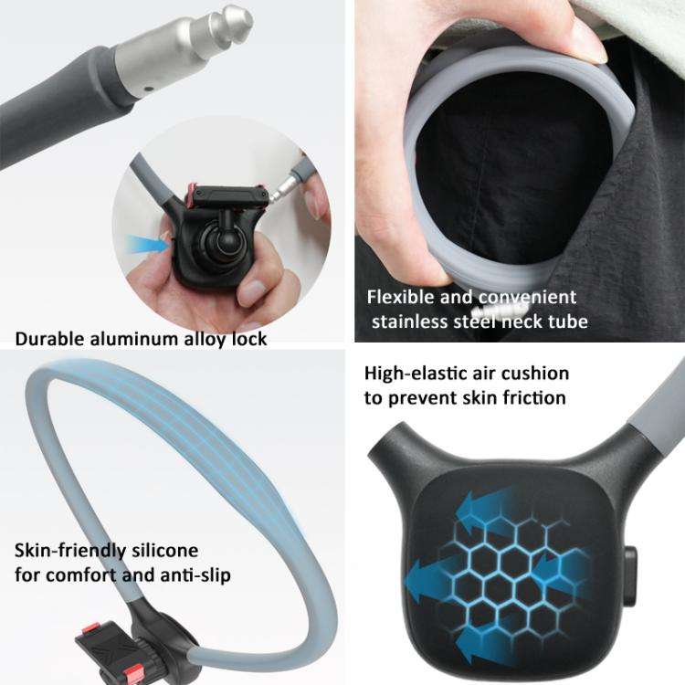 Magnetic Quick-Release Neck Mount For DJI Osmo 360 / Action 5 Pro/ 4 / 3 with 360-Degree Rotating...