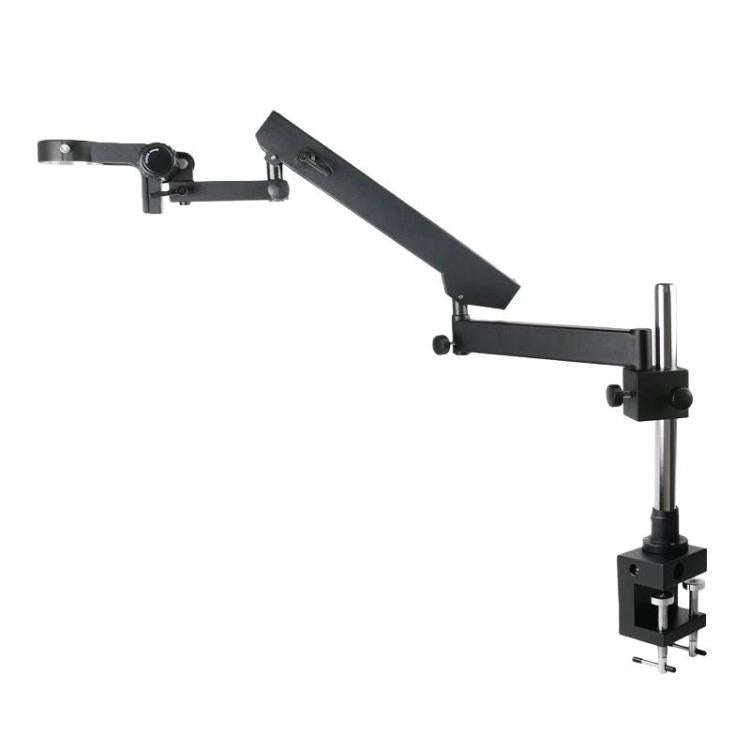 76mm Focusing Bracket Clip-On Cantilever Microscope Stand For Laboratory Stereo Trinocular Micros...