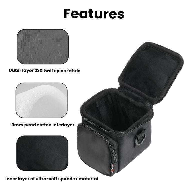 Portable Shoulder Bag for Kodak PIXPRO AZ405 Series & Nikon COOLPIX B500 Digital Cameras Compact ...