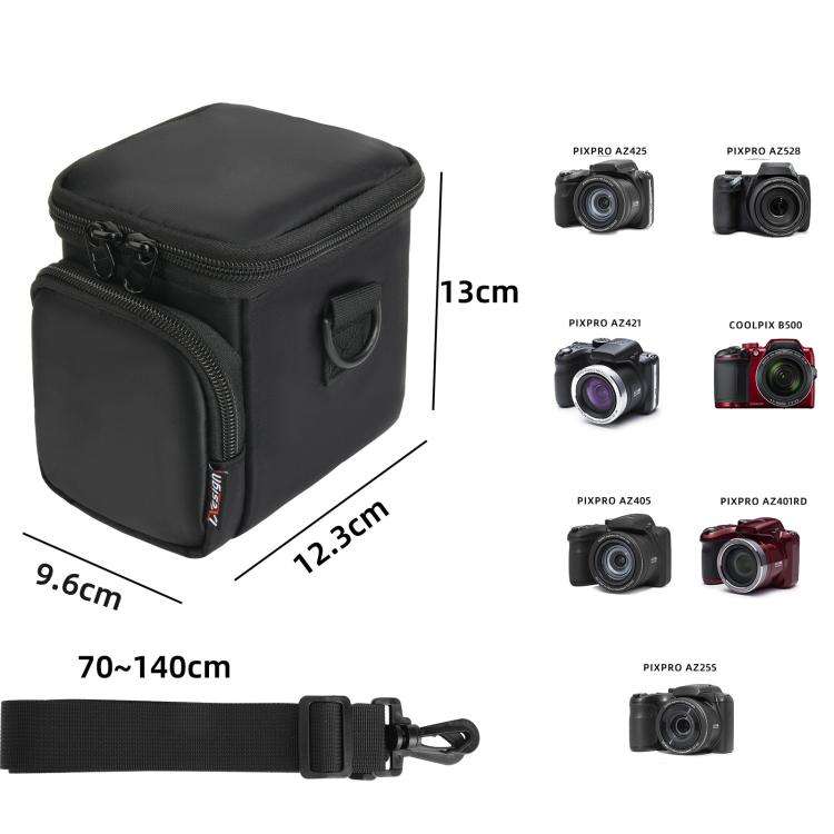 Portable Shoulder Bag for Kodak PIXPRO AZ405 Series & Nikon COOLPIX B500 Digital Cameras Compact ...