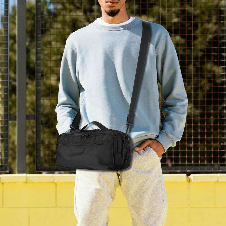 Carrying Case for Nintendo Switch 1 / 2 Protective Messenger Bag with Padded Compartment for Cons...