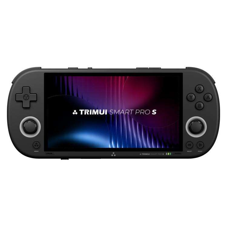 Trimui Smart Pro S Handheld Game Console 4.96-Inch IPS Screen TMR Joystick Allwinner A523 Process...