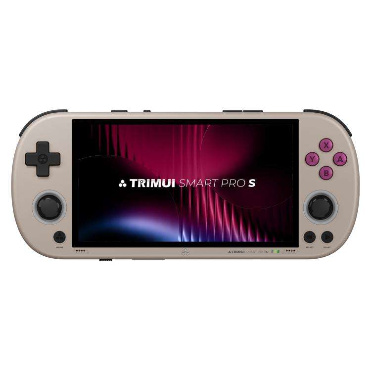 Trimui Smart Pro S Handheld Game Console 4.96-Inch IPS Screen TMR Joystick Allwinner A523 Process...
