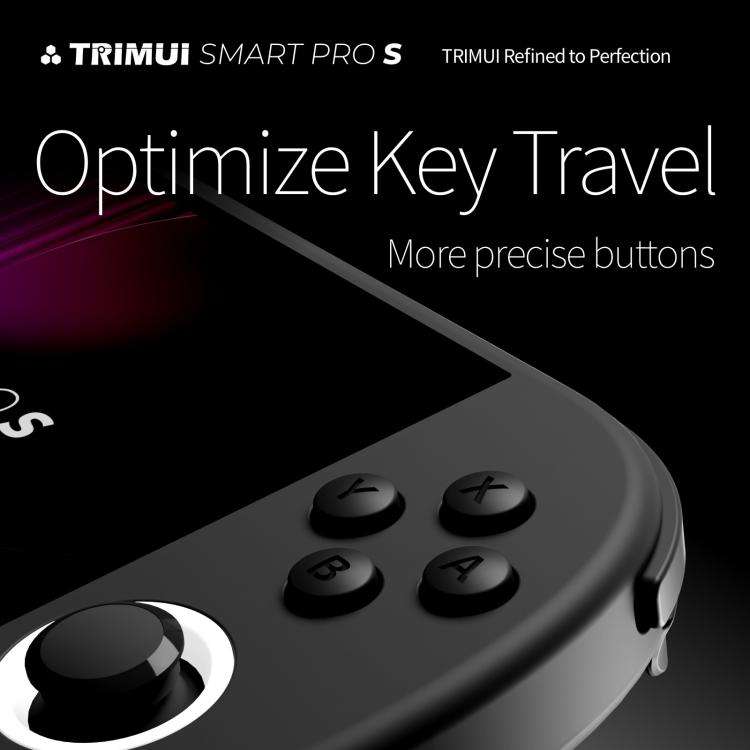 Trimui Smart Pro S Handheld Game Console 4.96-Inch IPS Screen TMR Joystick Allwinner A523 Process...