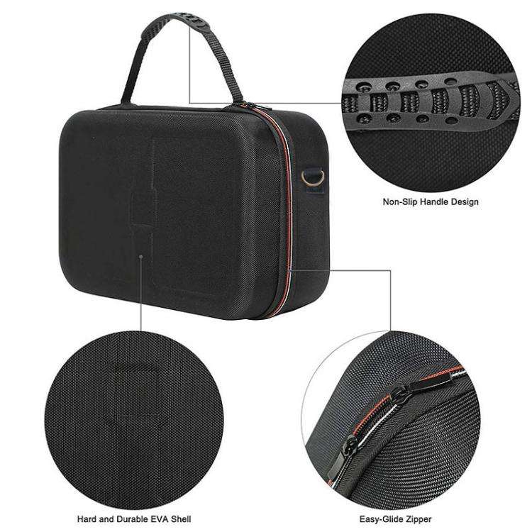 For Nintendo Switch OLED Carrying Case EVA Hard Shell Storage Bag for Full Set Accessories with S...