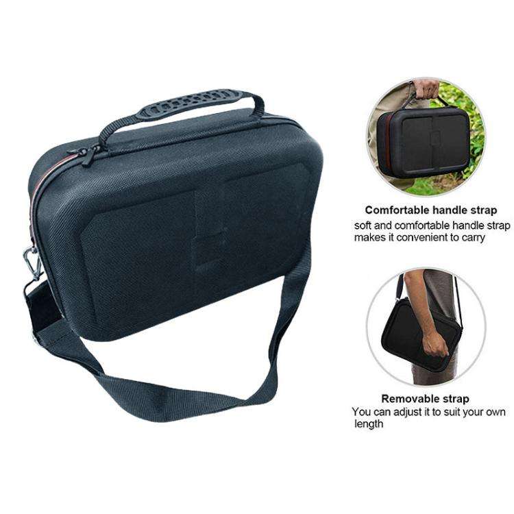 For Nintendo Switch OLED Carrying Case EVA Hard Shell Storage Bag for Full Set Accessories with S...