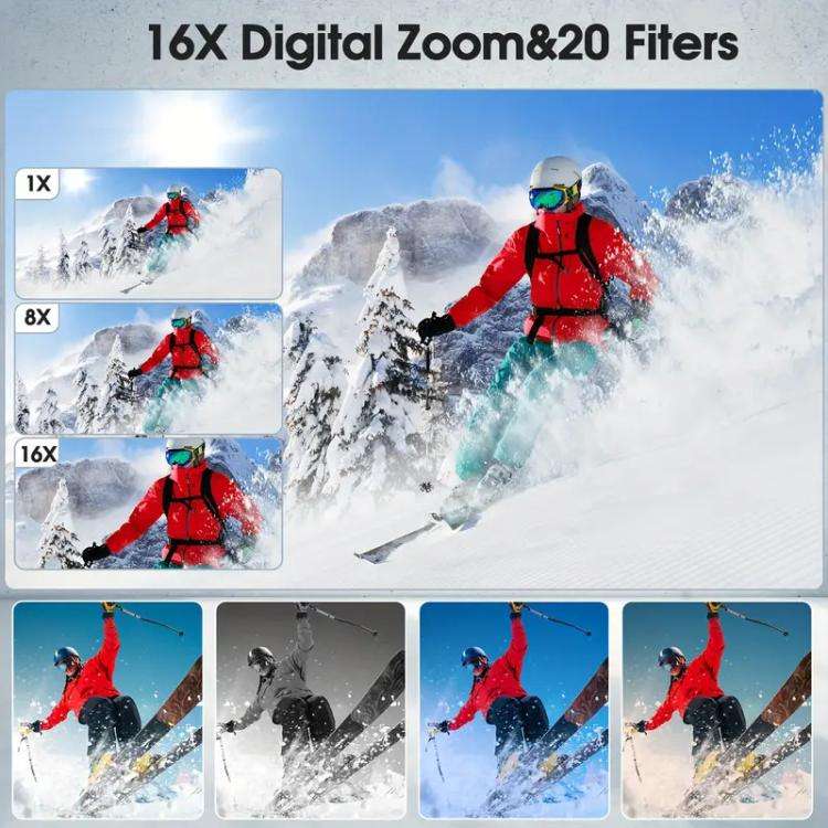 DC101 HD Retro Digital Camcorder Camera Portable Micro DSLR Camera, Single Camera, With 32G Memor...