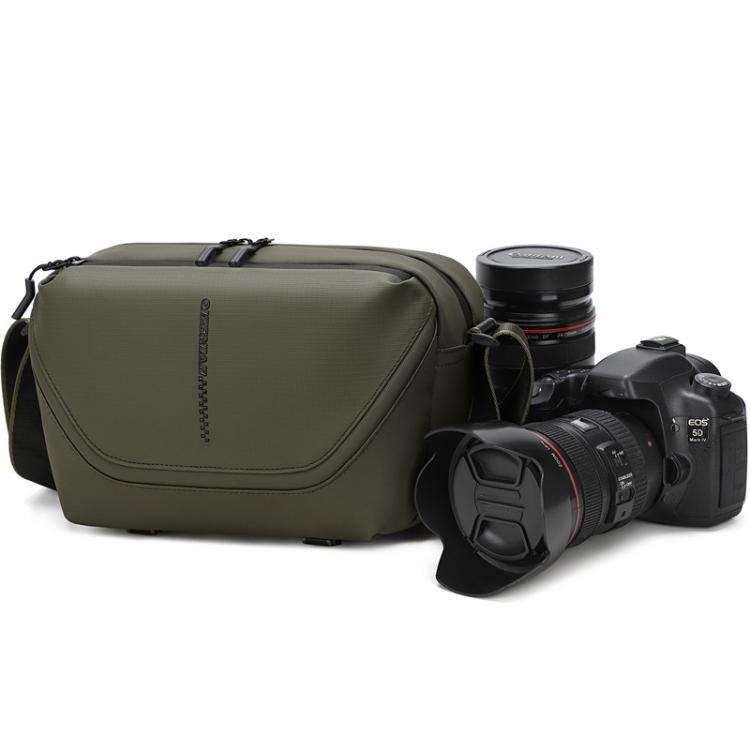 QISEMIAN All-in-One Mens Photography Sling Bag with Removable Camera Insert & Tripod Holder