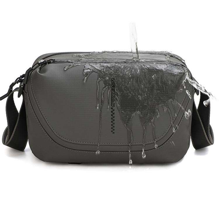 QISEMIAN All-in-One Mens Photography Sling Bag with Removable Camera Insert & Tripod Holder