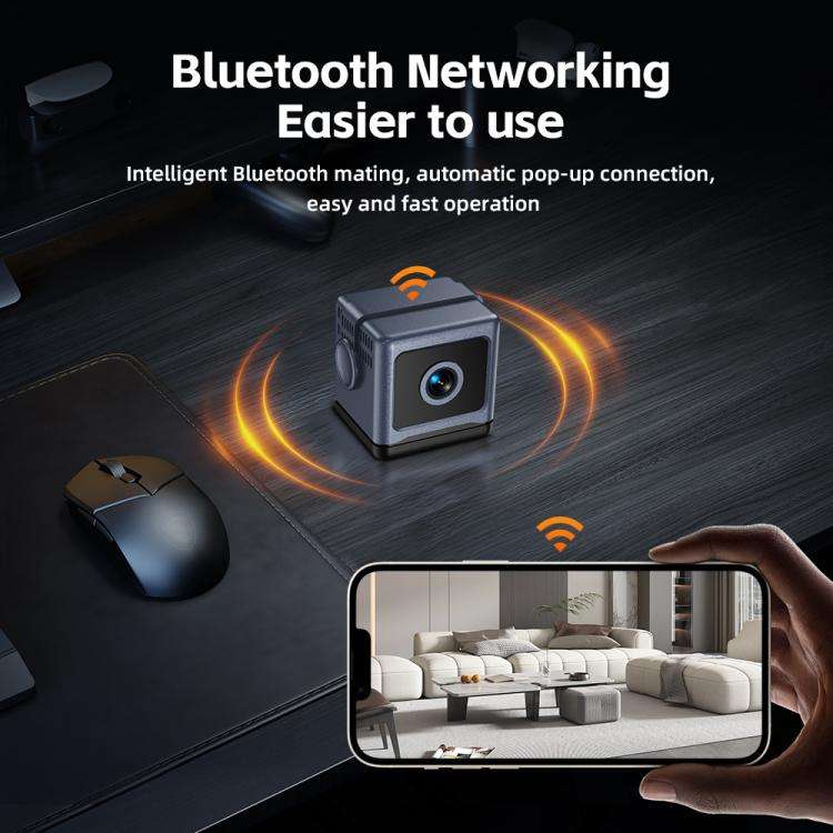 Motion Detection Smart Alarm Wireless Connected Mini Battery Camera, W03
