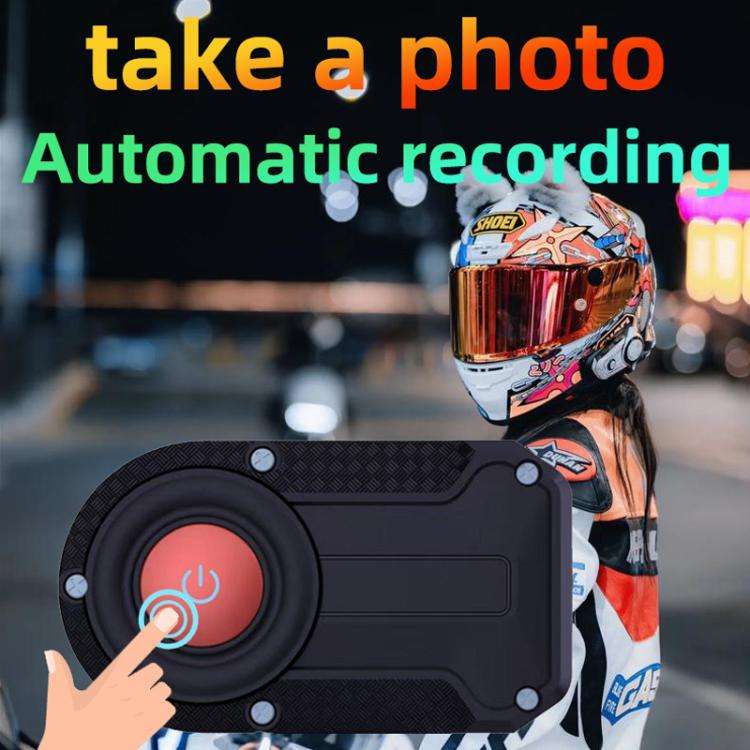 M1 IP66 Waterproof WIFI Motorcycle Dash Camera 2K HD Portable Recorder, M1