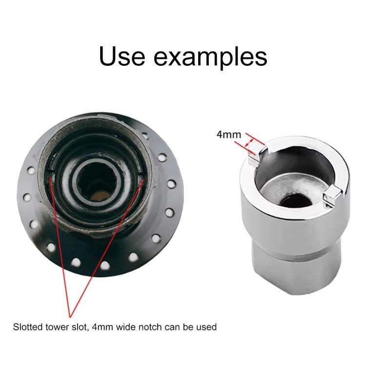 BIKERSAY Bicycle Freehub Installation and Removal Tool for Single-Groove Locking Ball or Cartridg...